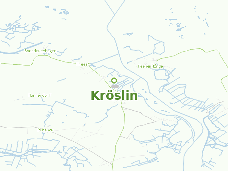 Karte von Kröslin