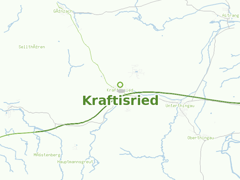 Karte von Kraftisried