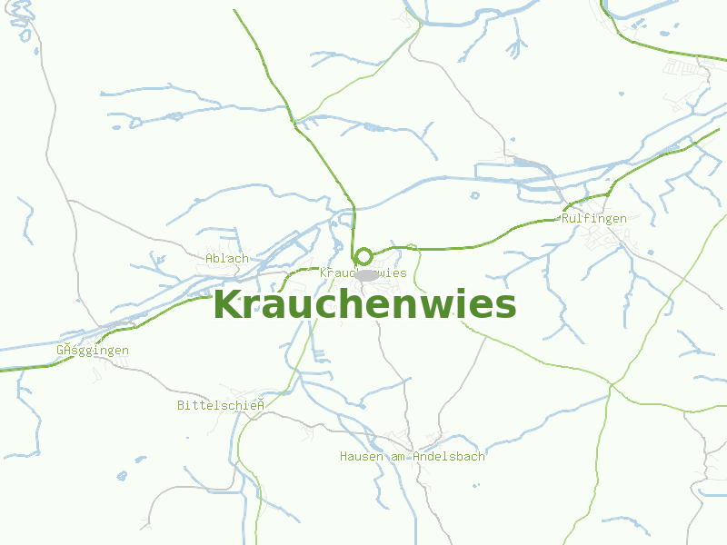 Karte von Krauchenwies