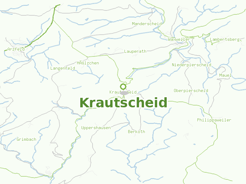 Karte von Krautscheid