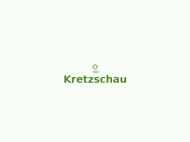 Karte von Kretzschau