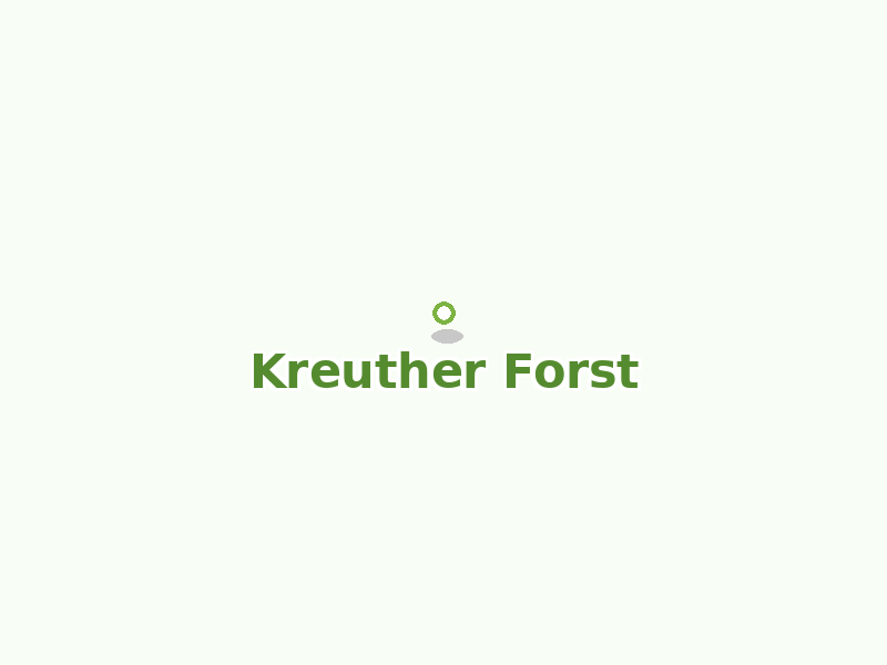Karte von Kreuther Forst