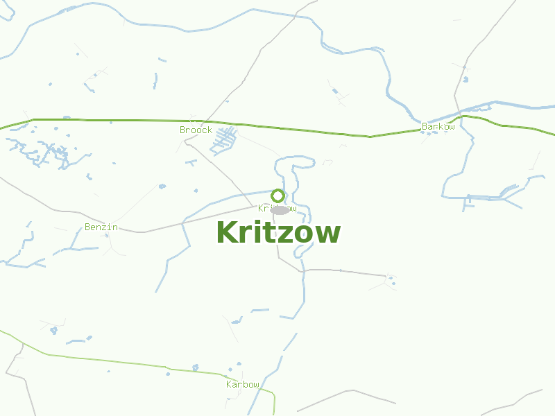 Karte von Kritzow