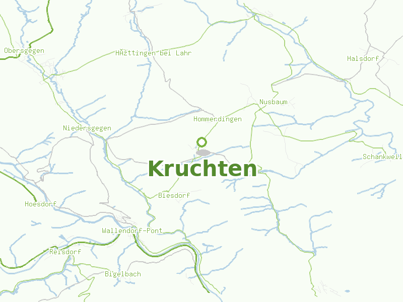Karte von Kruchten