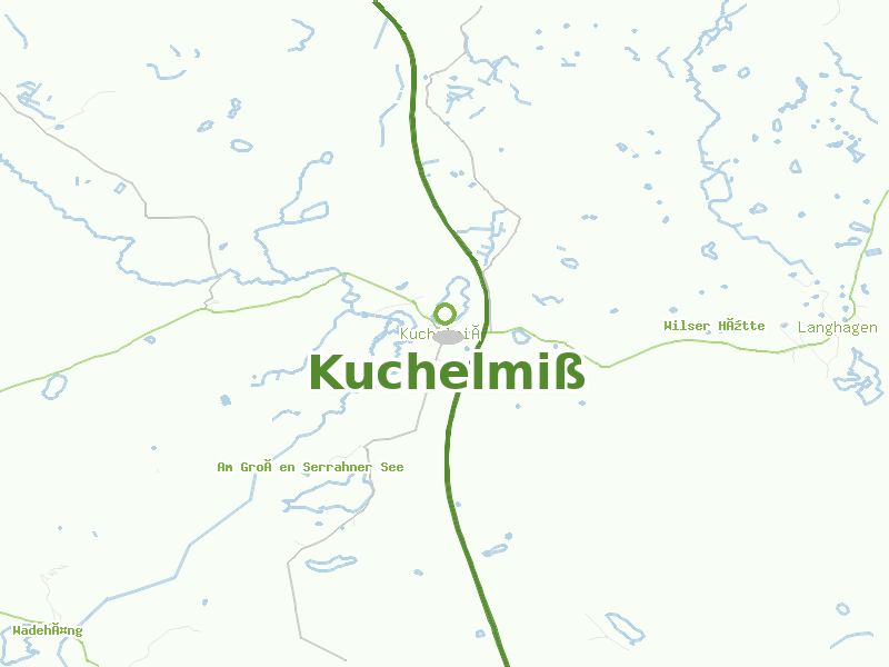 Karte von Kuchelmiß