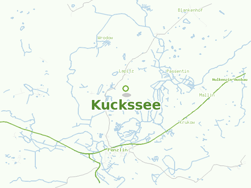 Karte von Kuckssee