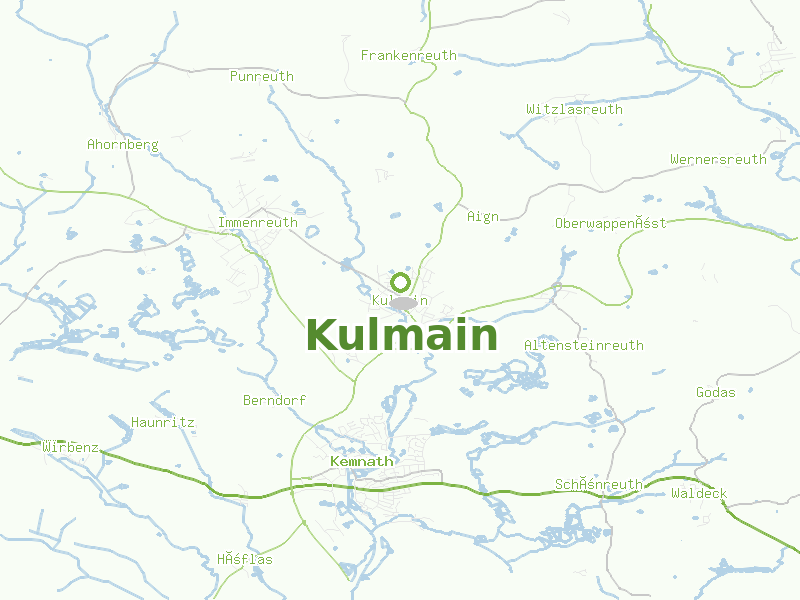 Karte von Kulmain