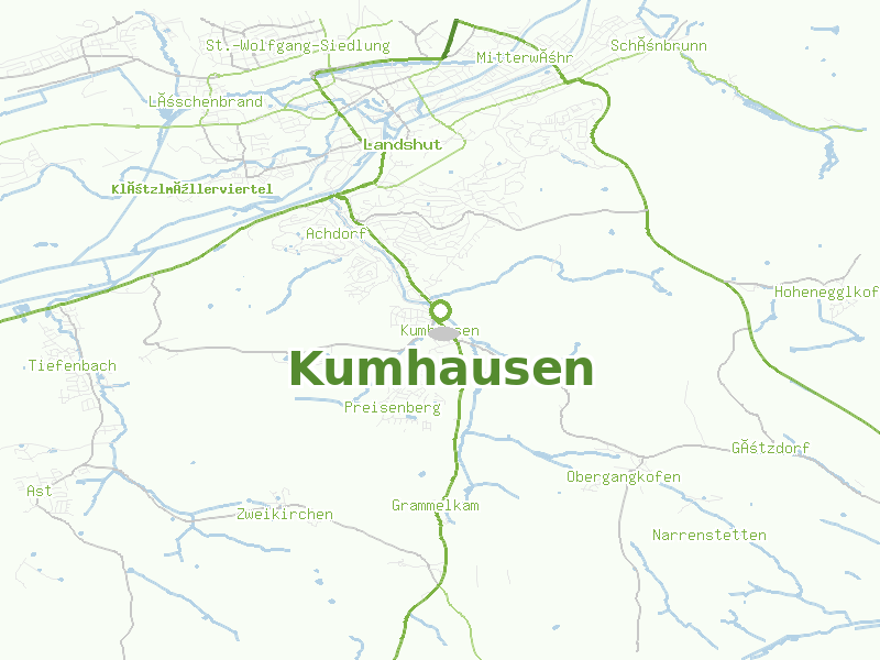 Karte von Kumhausen