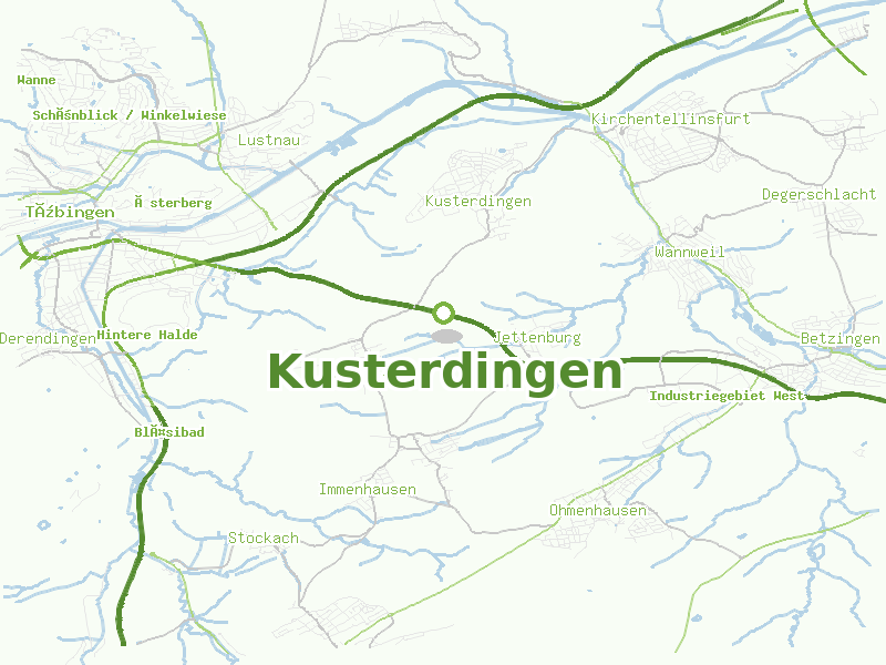 Karte von Kusterdingen