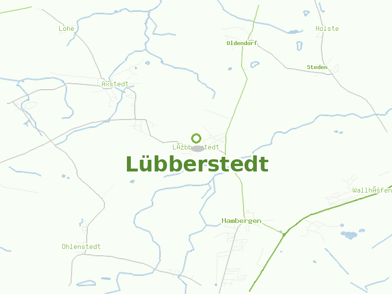 Karte von Lübberstedt
