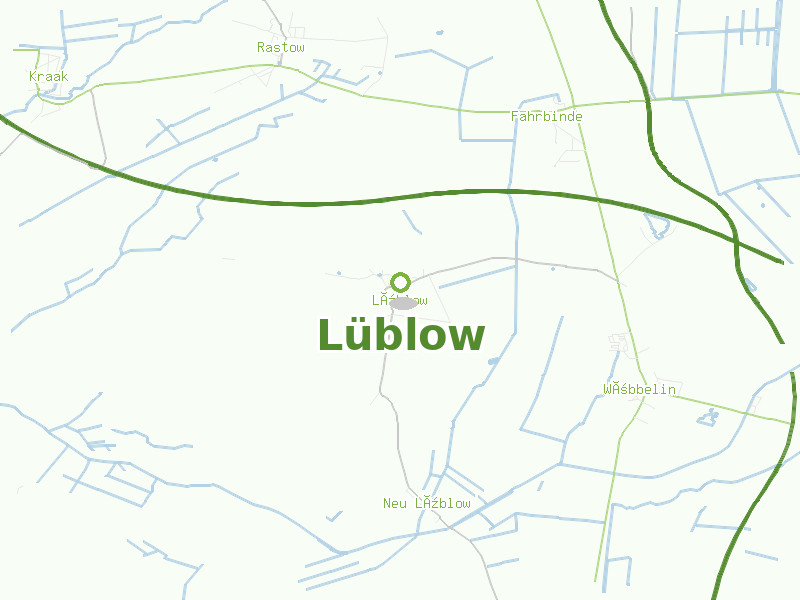 Karte von Lüblow