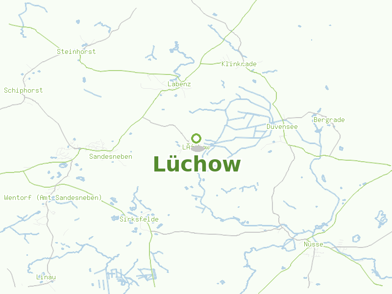 Karte von Lüchow