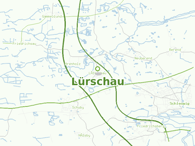 Karte von Lürschau