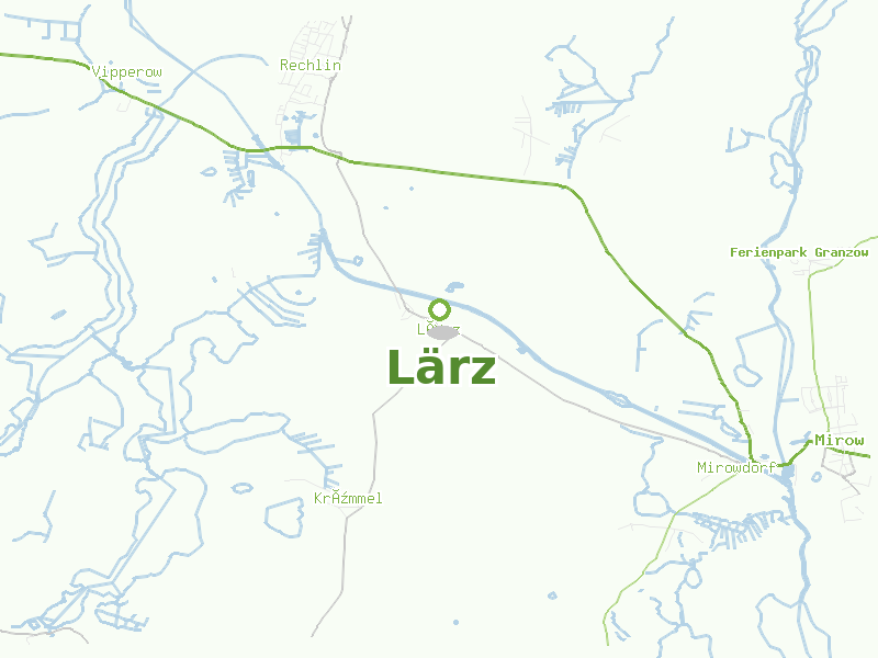 Karte von Lärz