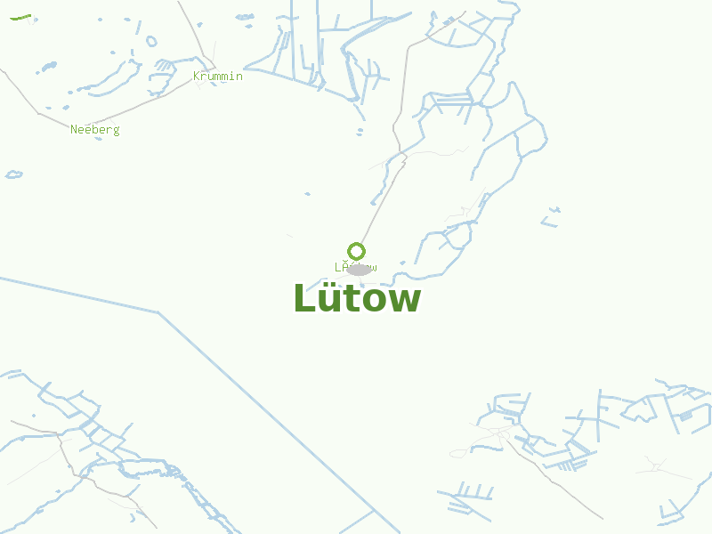 Karte von Lütow