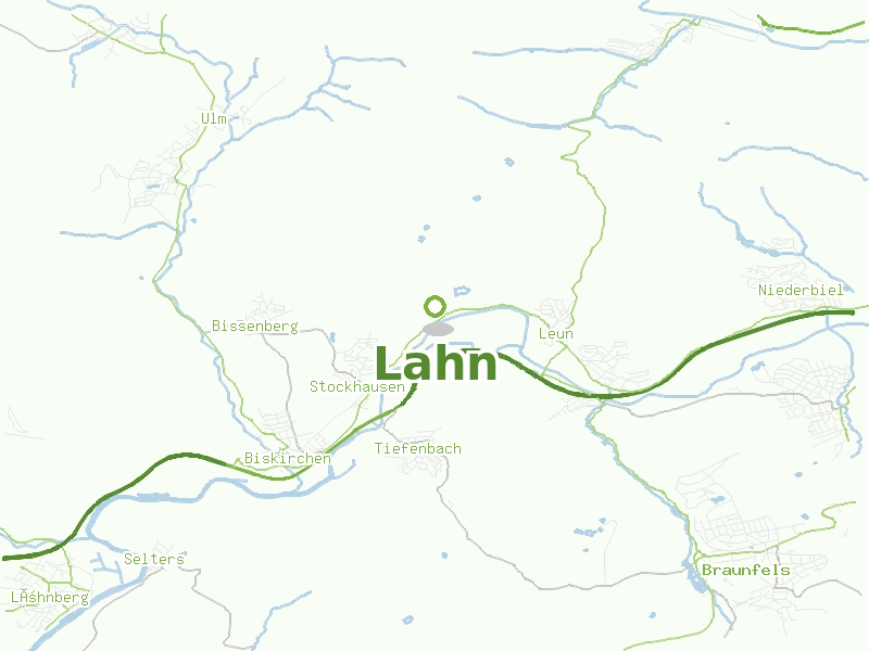 Karte von Lahn