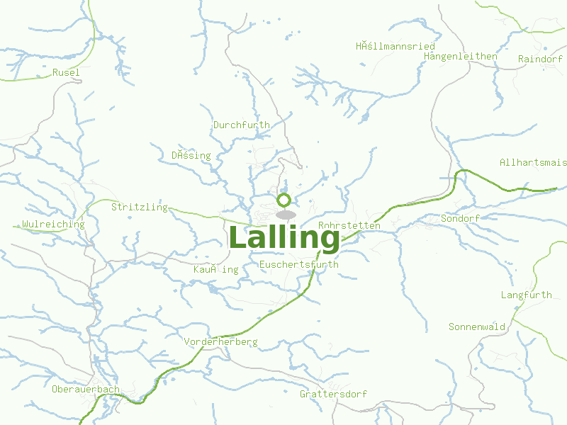 Karte von Lalling