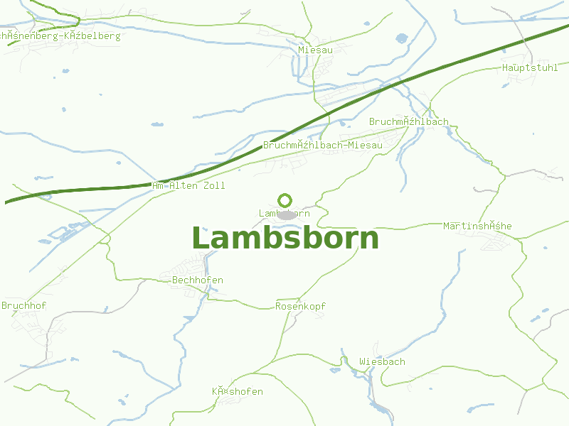 Karte von Lambsborn