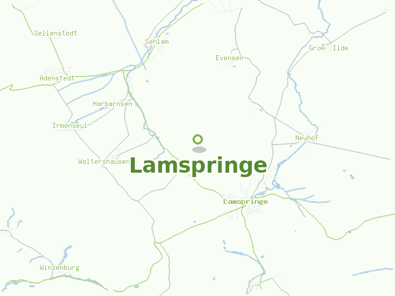 Karte von Lamspringe