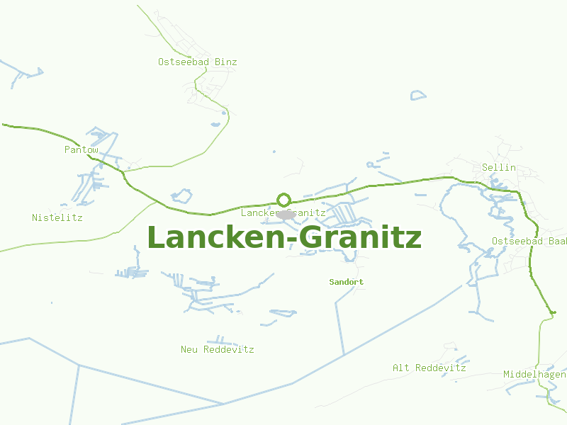 Karte von Lancken-Granitz