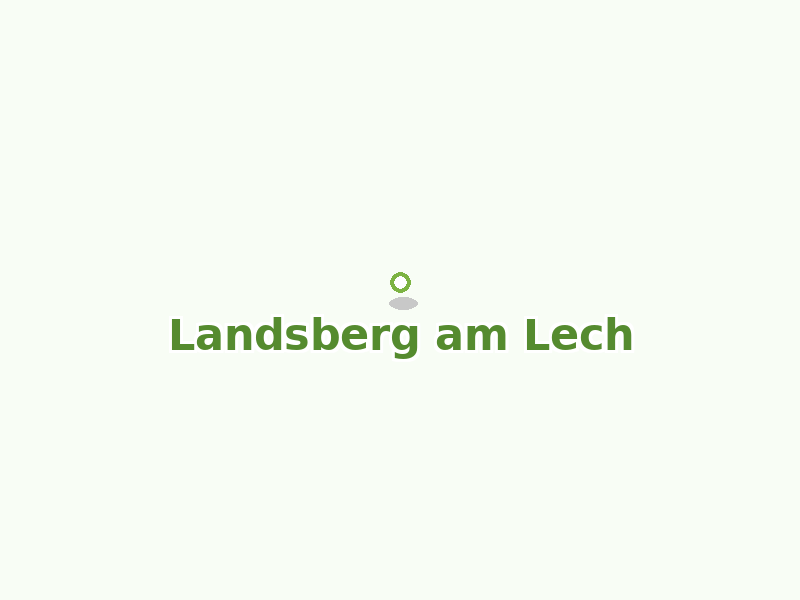 Karte von Landsberg am Lech