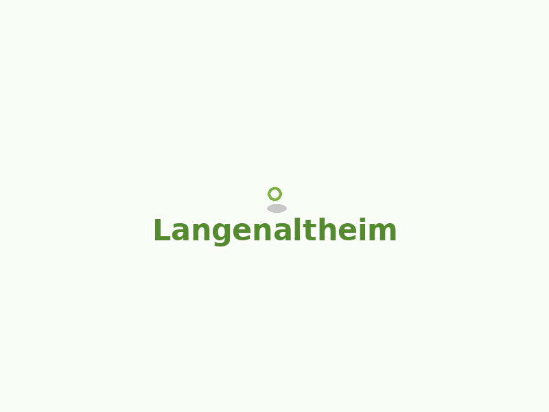Karte von Langenaltheim