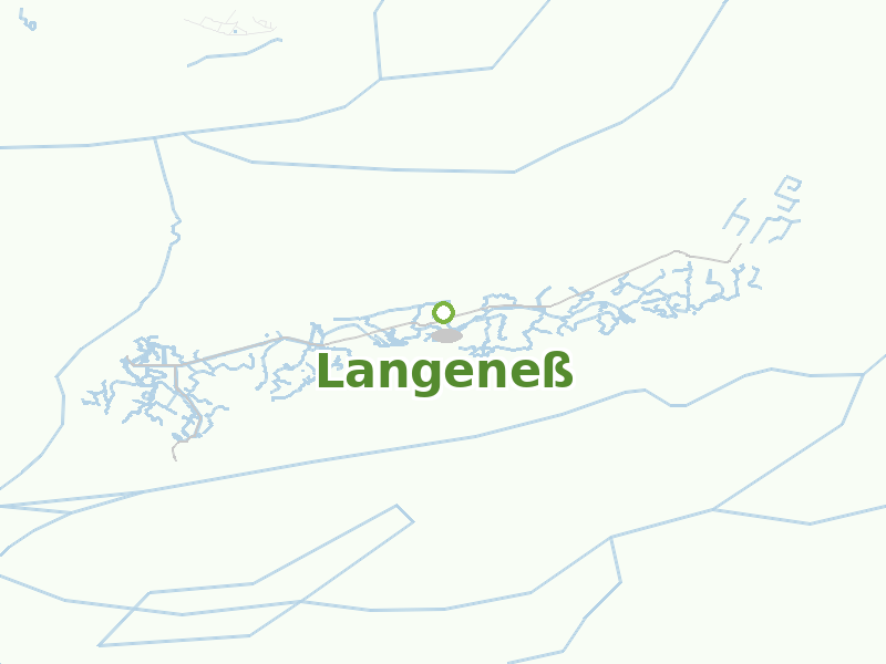 Karte von Langeneß