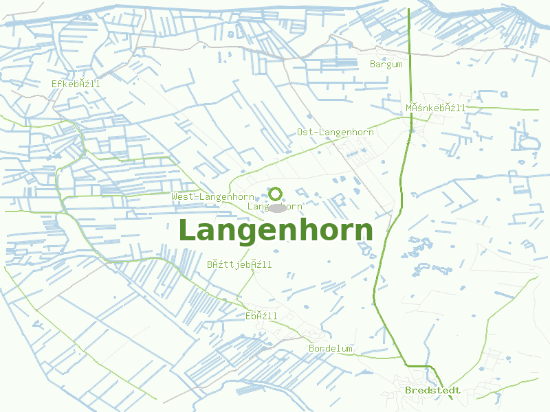 Karte von Langenhorn