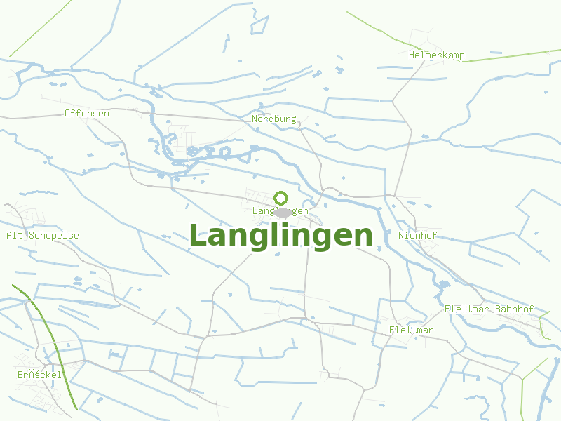 Karte von Langlingen