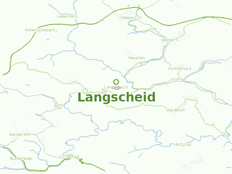 Karte von Langscheid