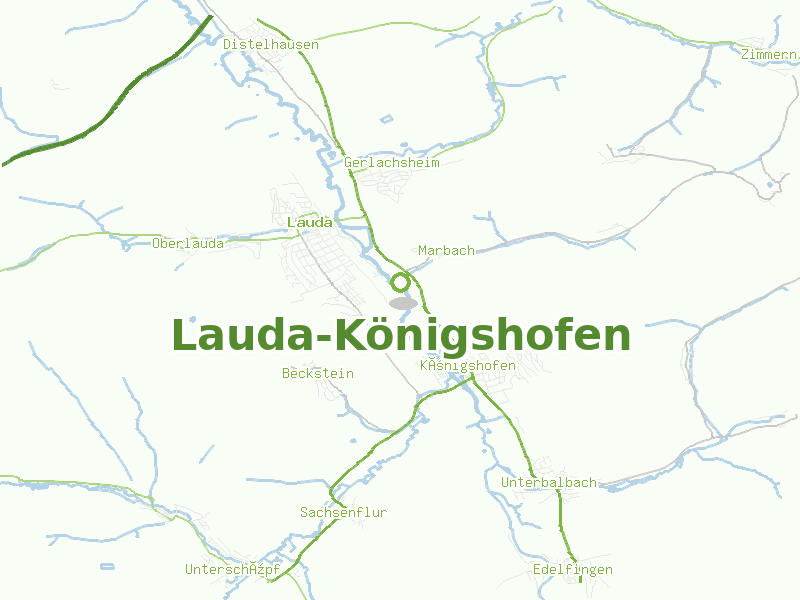 Karte von Lauda-Königshofen