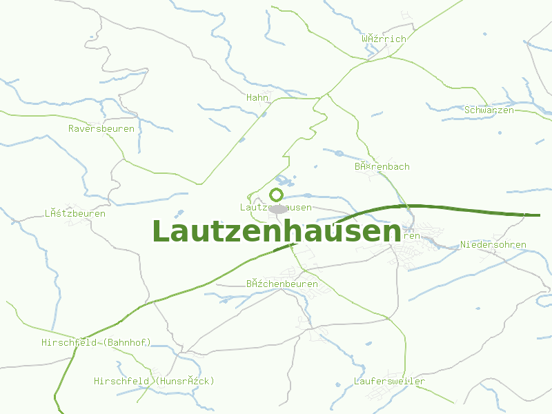 Karte von Lautzenhausen