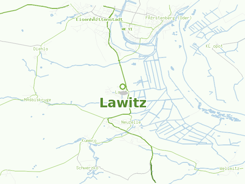 Karte von Lawitz