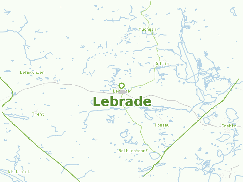 Karte von Lebrade