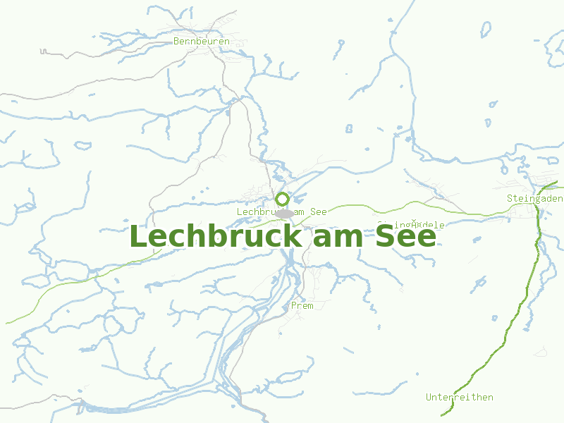 Karte von Lechbruck am See