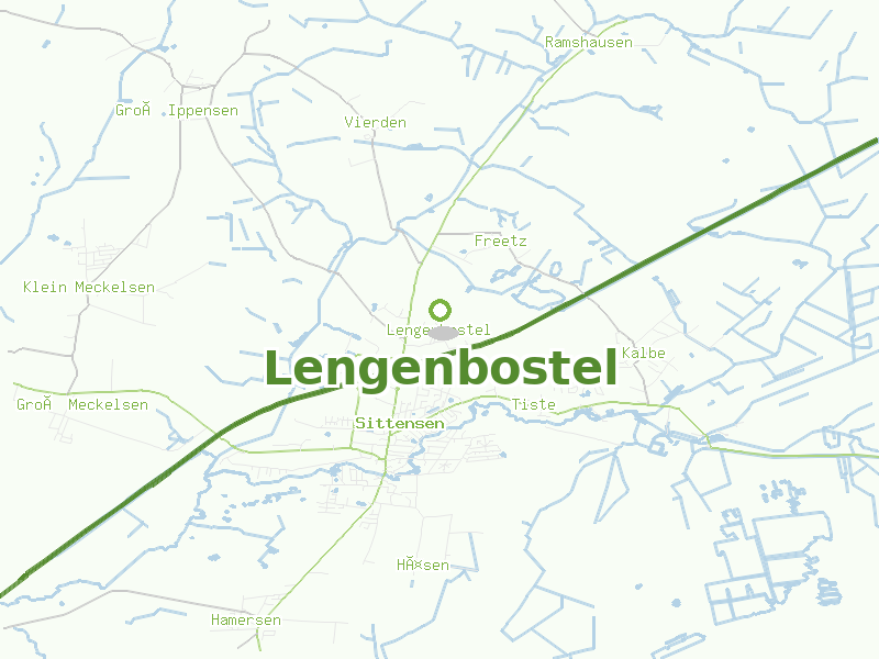 Karte von Lengenbostel