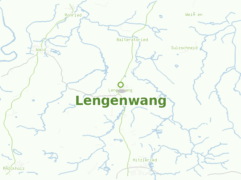 Karte von Lengenwang