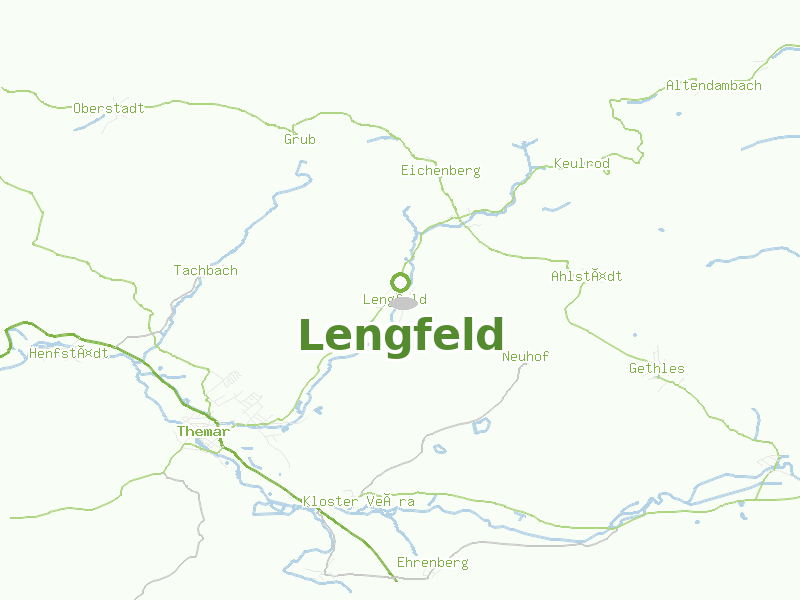 Karte von Lengfeld