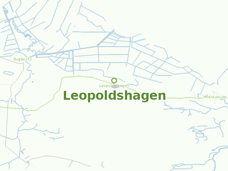 Karte von Leopoldshagen