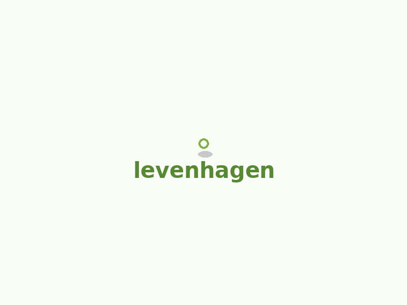 Karte von levenhagen