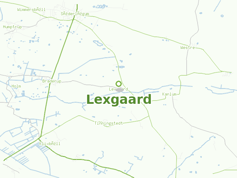 Karte von Lexgaard