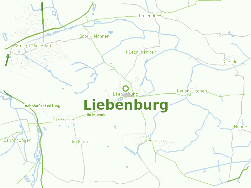 Karte von Liebenburg