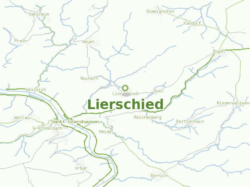 Karte von Lierschied