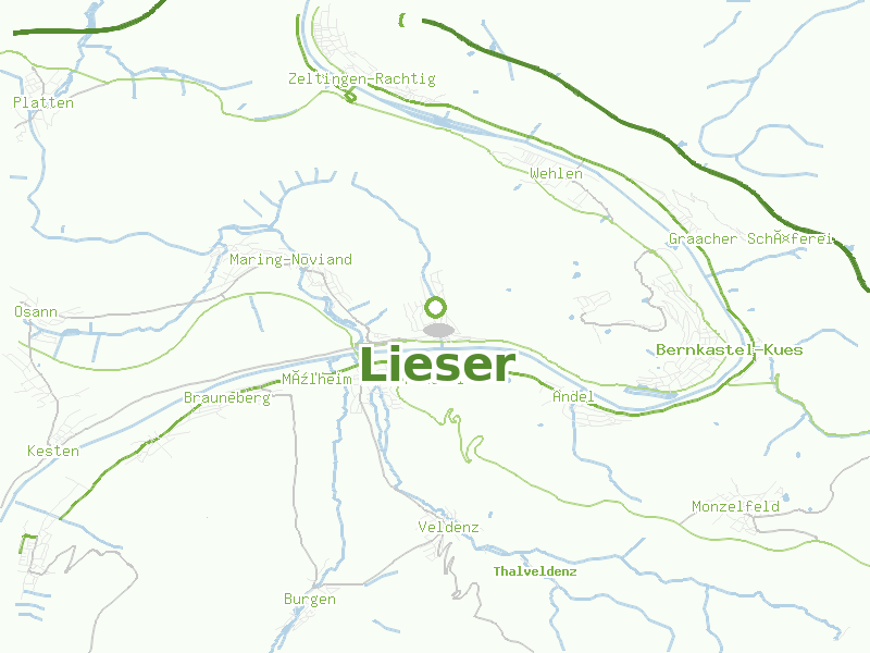 Karte von Lieser