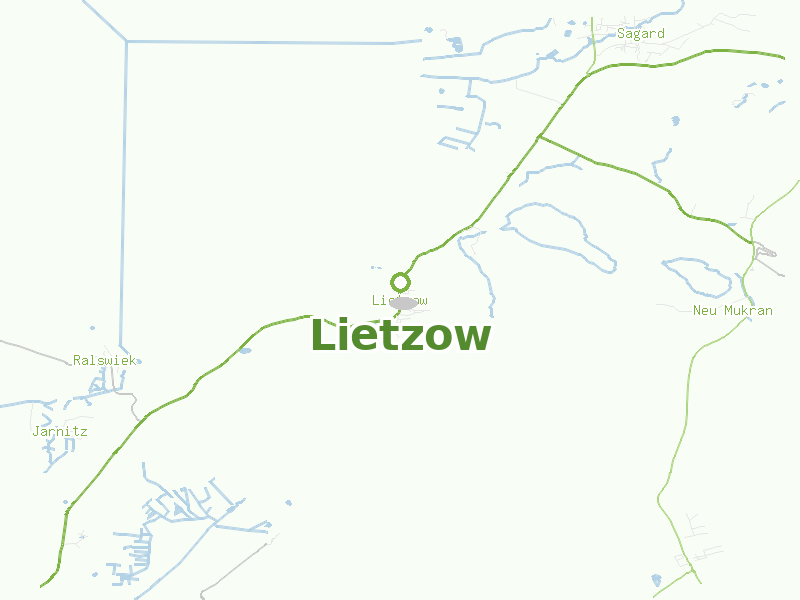 Karte von Lietzow