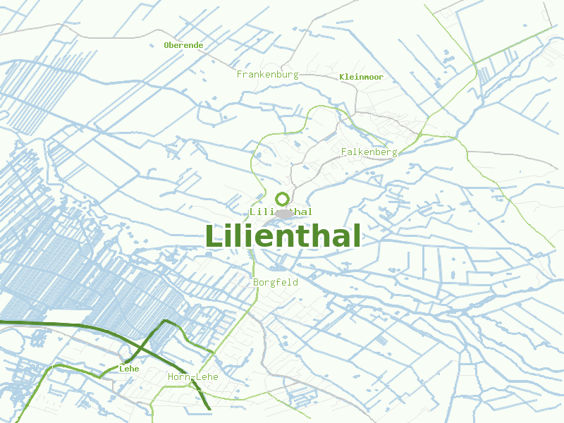Karte von Lilienthal