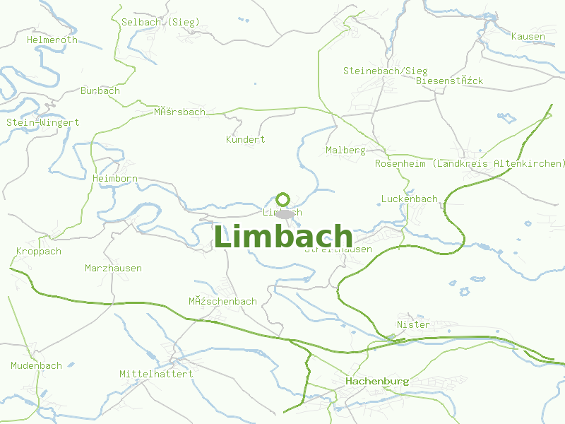 Karte von Limbach