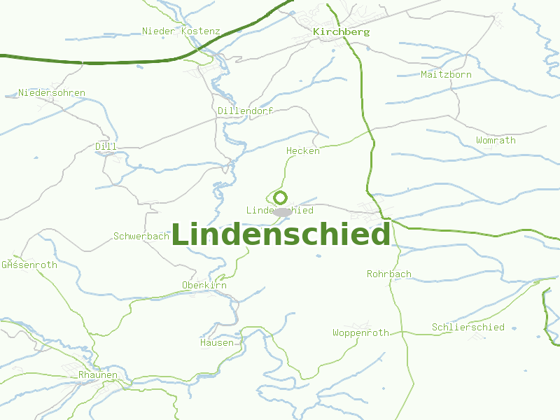 Karte von Lindenschied