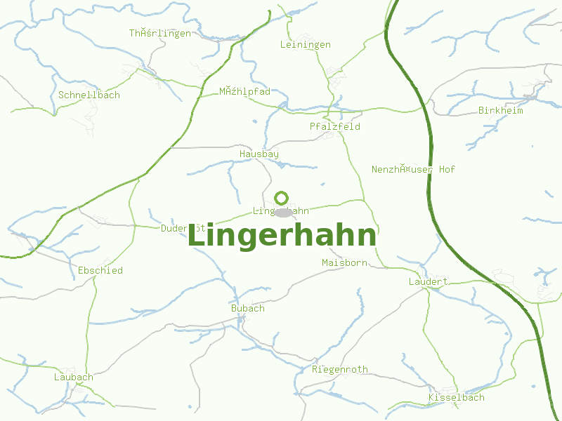 Karte von Lingerhahn