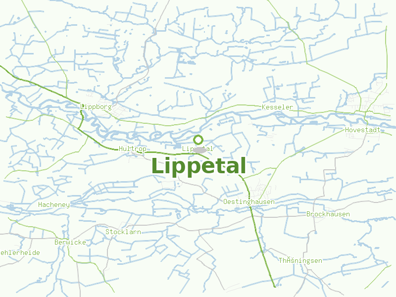 Karte von Lippetal
